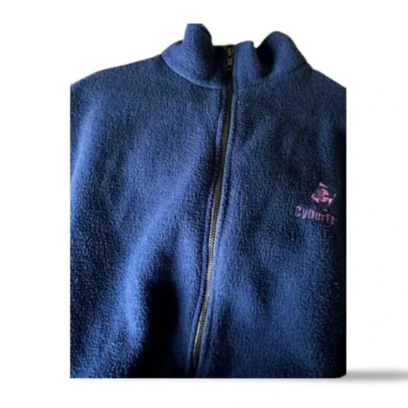 Dark/Navy Blue Auburn Sportswear Turtleneck Men’s Sweater Jacket Size Large - Picture 7 of 7